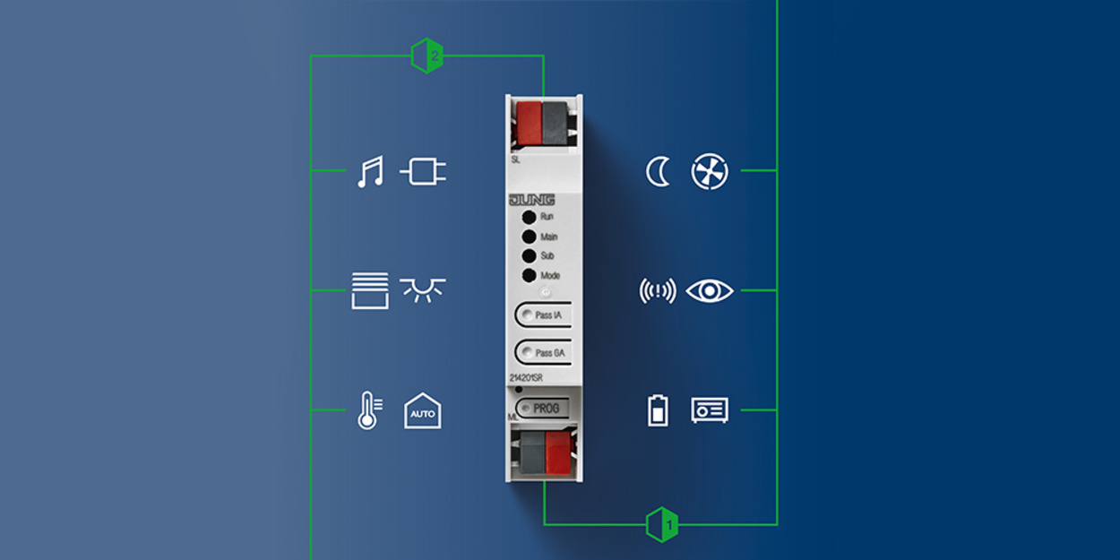 KNX Bereichs- und Linienkoppler bei Bernhard Scheller Elektro- u. Gebäudetechnik in Prosselsheim